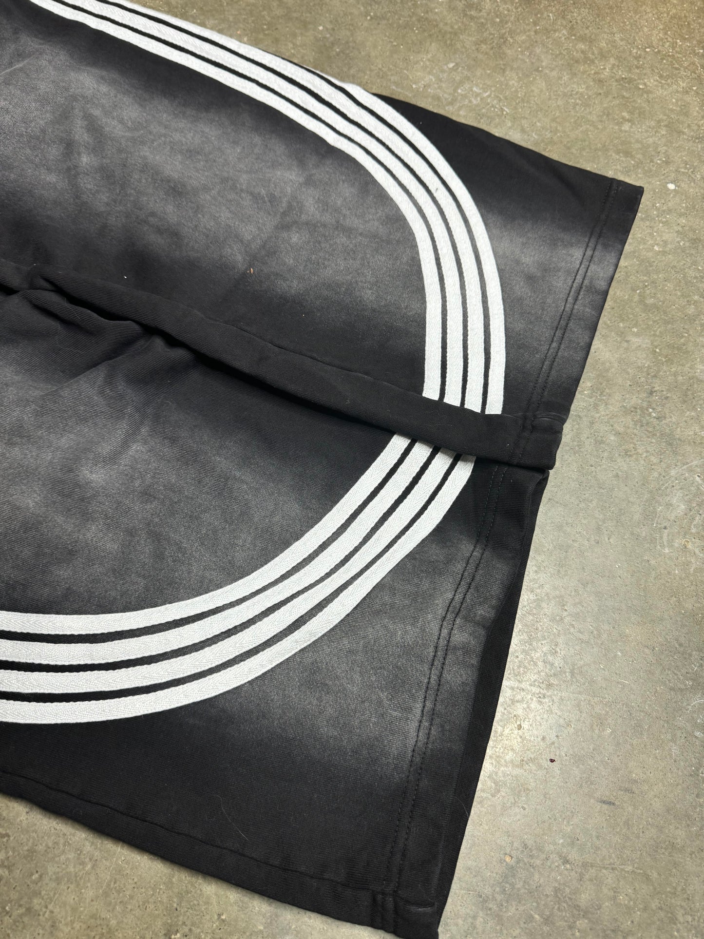 Black Striped Sweatpants